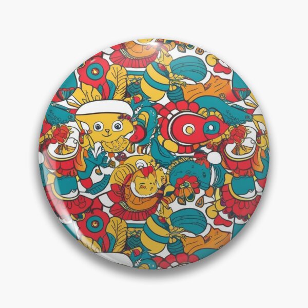 Item preview, Colorful Vintage Retro Abstract Pattern 4 designed and sold by AlinaSCorner.