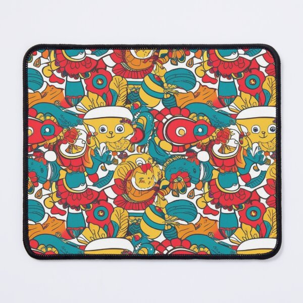 Item preview, Colorful Vintage Retro Abstract Pattern 4 designed and sold by AlinaSCorner.