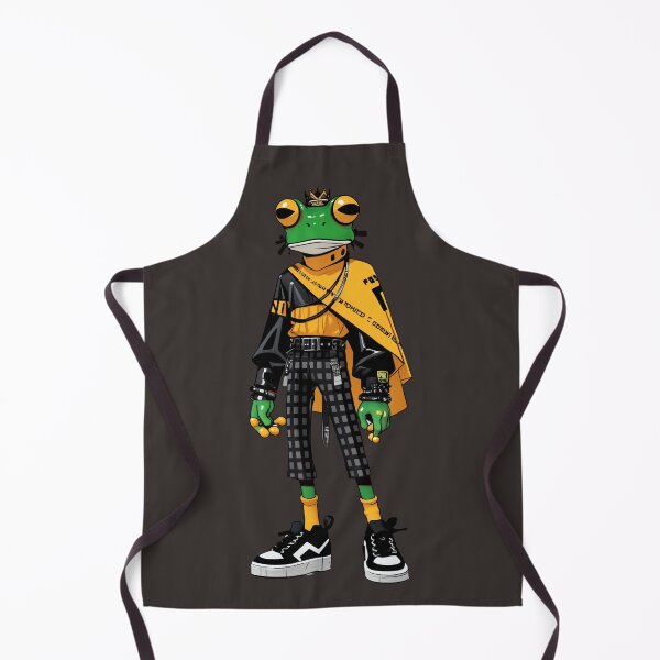 Item preview, Cyberpunk Frog Prince – Street Royalty in Futuristic Fashion designed and sold by Void & Valor.