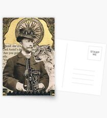 Lord Asriel and Stellamaria Postcards