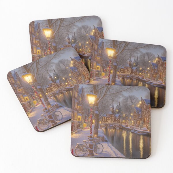 Item preview, '"Magical Christmas: 'The Essence of Amsterdam' Artwork"' designed and sold by VisionsofArt.
