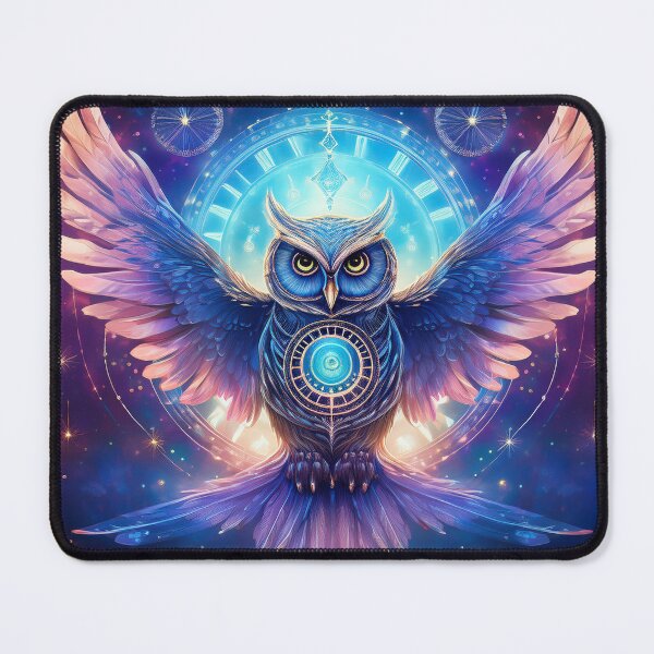 Item preview, Celestial Oracle Owl - Ancestral Wisdom and Spiritual Vision designed and sold by HighestMind_888.