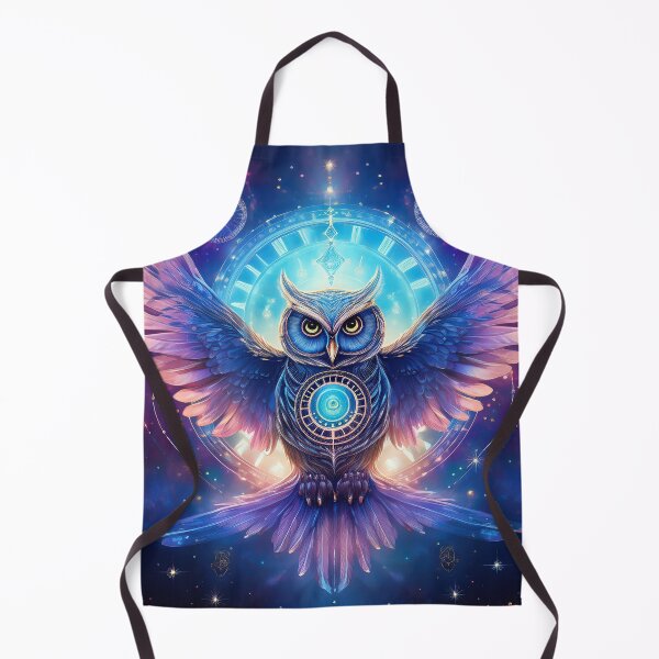 Item preview, Celestial Oracle Owl - Ancestral Wisdom and Spiritual Vision designed and sold by HighestMind_888.