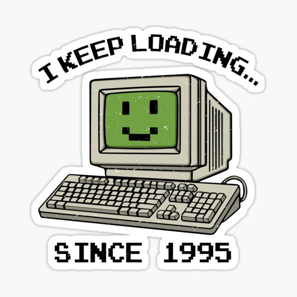 Vista previa del artículo con la obra «I keep loading...», diseñado y vendido por NinoMelon.