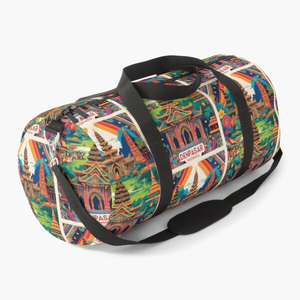 Item preview, Denpasar Indonesia Vintage Travel Tourism designed and sold by TravelersGems.
