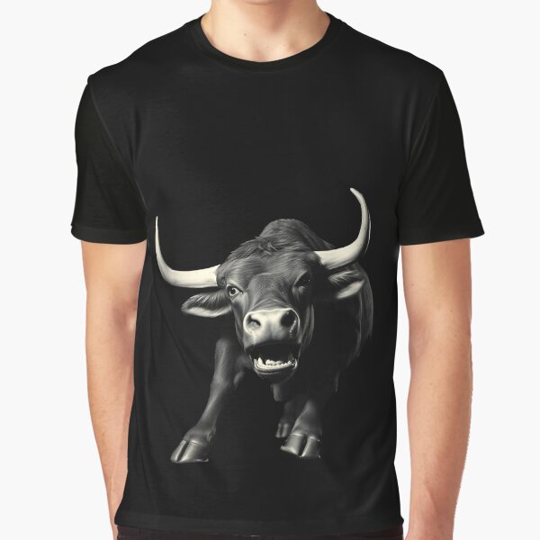 Raging bull ready to charge Graphic T-Shirt