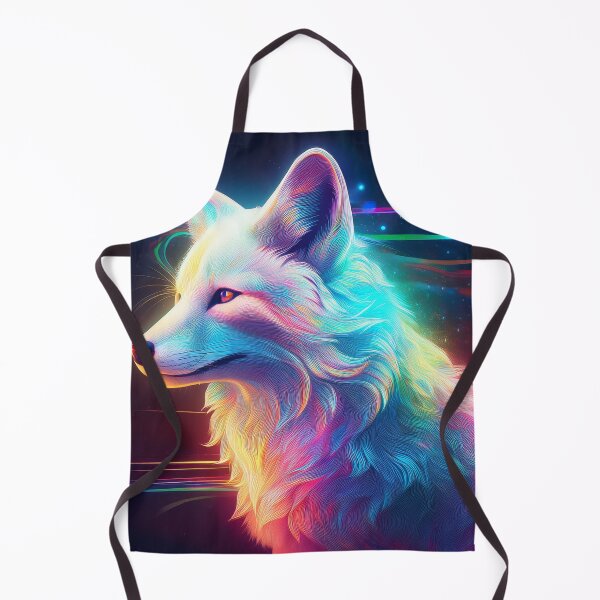 Item preview, Visionary Spectral Fox - Mystical Cunning and Spiritual Awakening designed and sold by HighestMind_888.