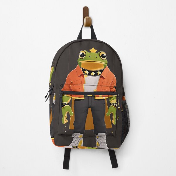 Item preview, Starborn Frog – Cosmic Streetwear Icon designed and sold by Void & Valor.