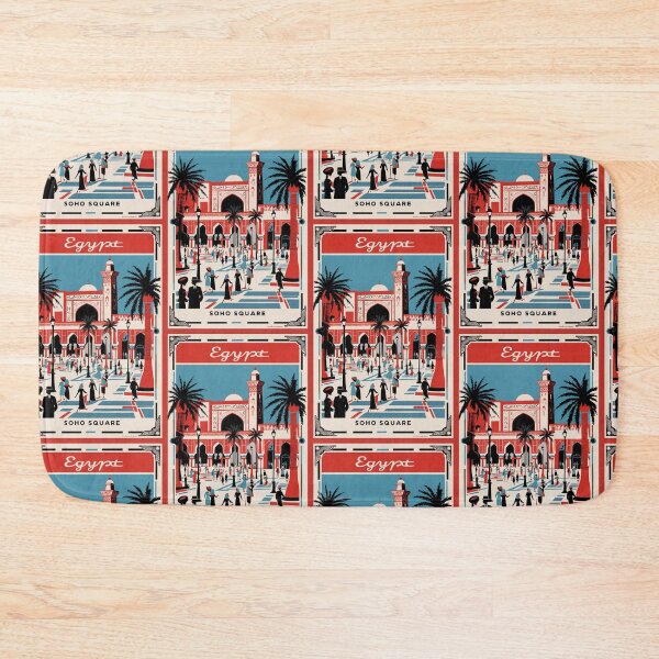 Item preview, Soho Square Egypt Vintage Travel Tourism designed and sold by TravelersGems.