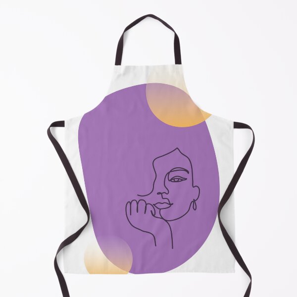 Item preview, Color Block Face: Purple and Orange designed and sold by 45CreativeClub.