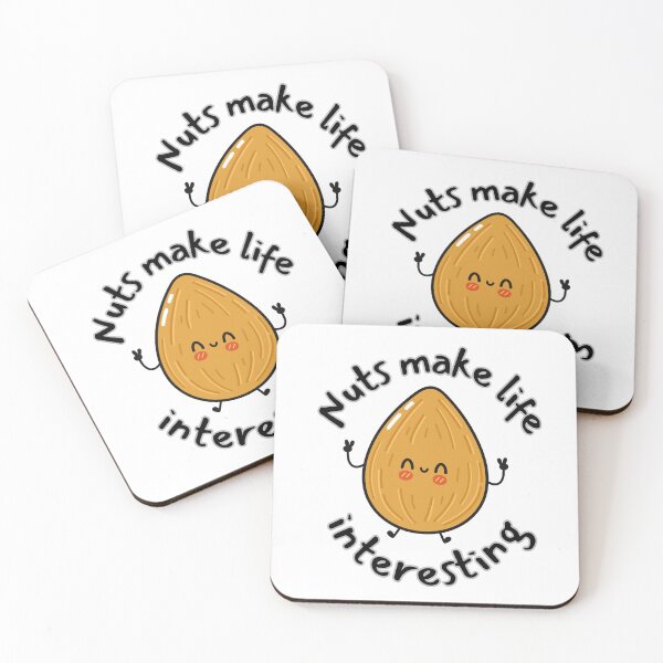 Item preview, Funny Quirky Cartoon Nut Punny Design  designed and sold by Creativity Meets Healing.