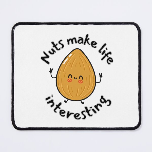 Item preview, Funny Quirky Cartoon Nut Punny Design designed and sold by Creativity Meets Healing.