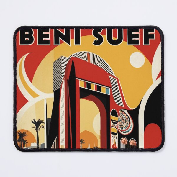 Item preview, Beni Suef Egypt Vintage Travel Tourism designed and sold by TravelersGems.