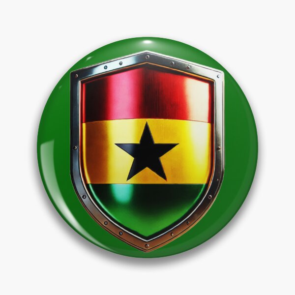 Item preview, Ghanaian Shield of Unity – Strength and National Pride designed and sold by Highlandkings.