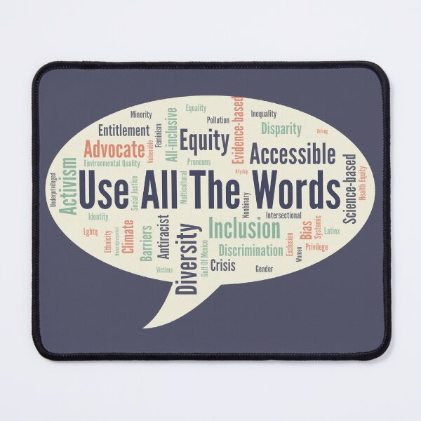 Item preview, Banned Words - Use all the Words - Word Cloud 2 designed and sold by WesternExposure.