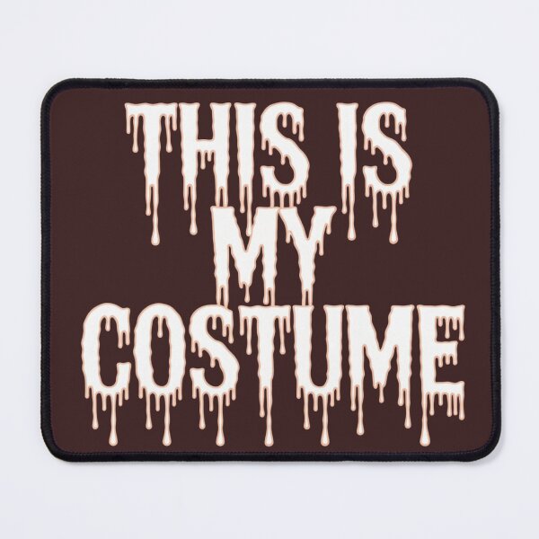 Item preview, Funny Halloween T-Shirt | This Is My Costume Minimalist Tee" designed and sold by Collision19.