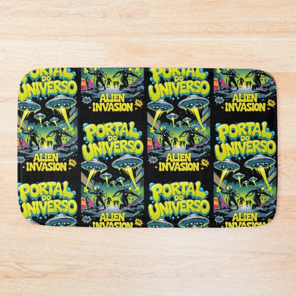 Item preview, Portal do Universo Alien Invasion - Psychedelic Streetwear Comic Art designed and sold by OPURA.
