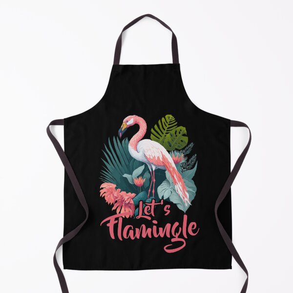 Item preview, Lets Flamingle Cute Funny Flamingo designed and sold by Dressed For Duty.