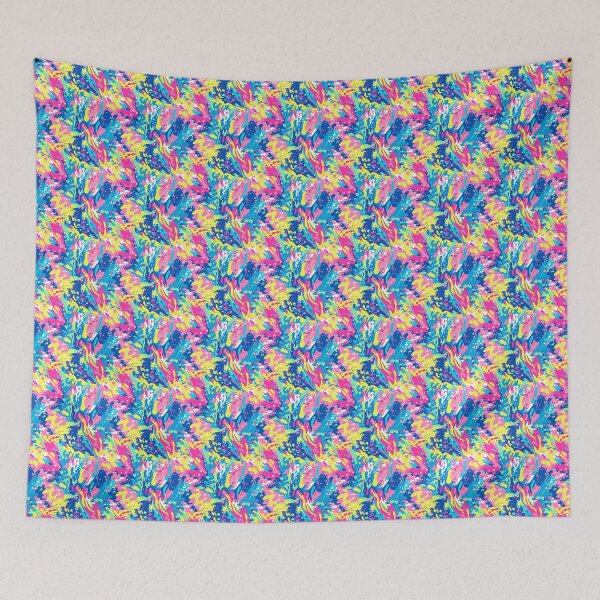 Item preview, Vibrant Dance of Colored Water designed and sold by MidArtForge.