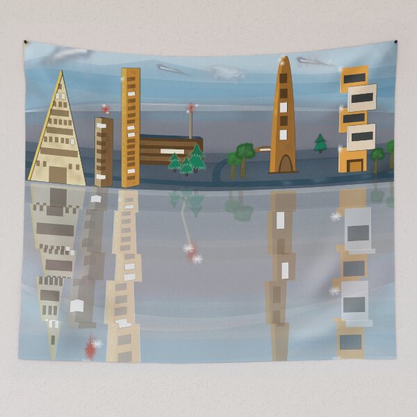 Item preview, CityScape designed and sold by WandaRichards.