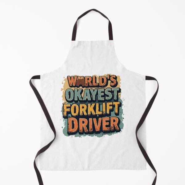 Item preview, World's Okayest Forklift Driver designed and sold by TeesYouWant.