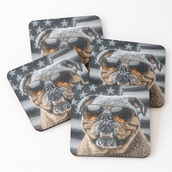 Item preview, '"Patriotic masterpiece: Dog as a symbol of loyalty"' designed and sold by VisionsofArt.