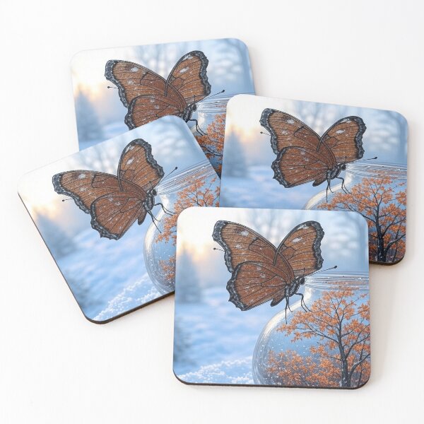 Item preview, Butterfly fleeing winter designed and sold by IA-Power.
