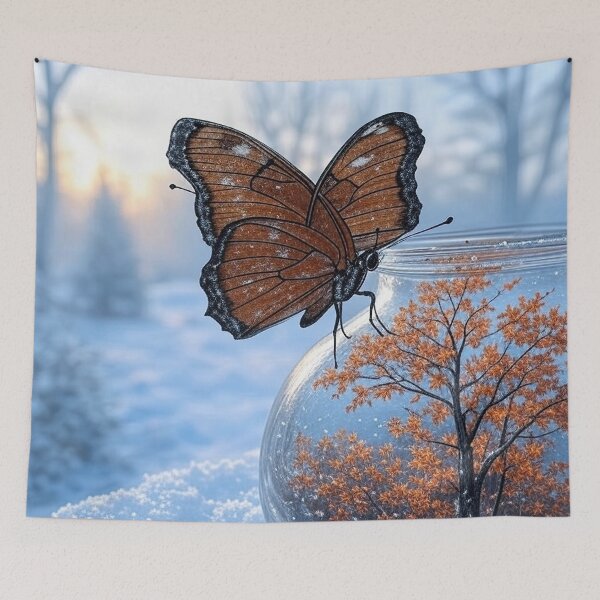 Item preview, Butterfly fleeing winter designed and sold by IA-Power.