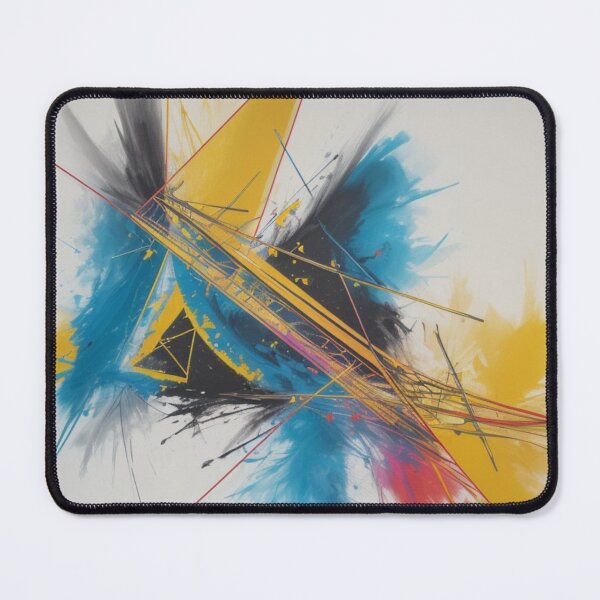 Item preview, '"Abstract Liveliness: 'Triangular Atmosphere'" designed and sold by VisionsofArt.