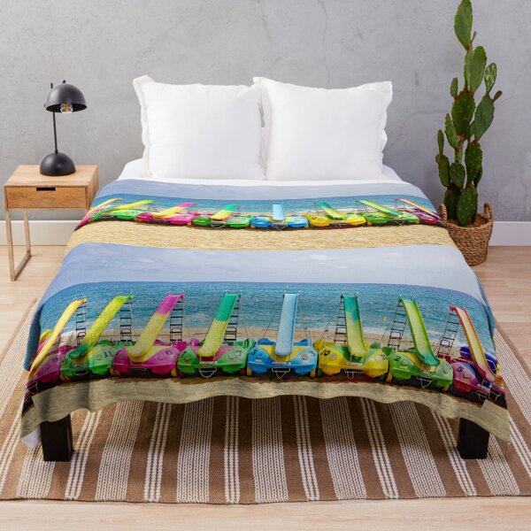 Vista previa del artículo con la obra «Pedales de colores en la playa de Lloret de Mar», diseñado y vendido por manoloshoping.