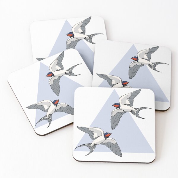Item preview, Swallows’ designed and sold by LittleCatten.