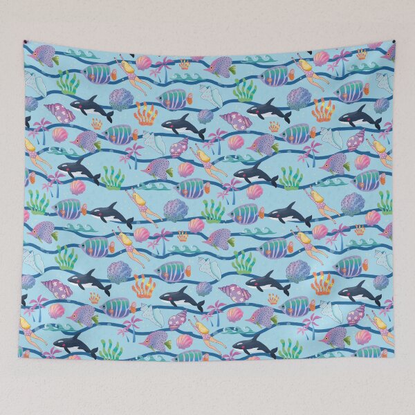 Item preview, Ocean pattern designed and sold by myFox.