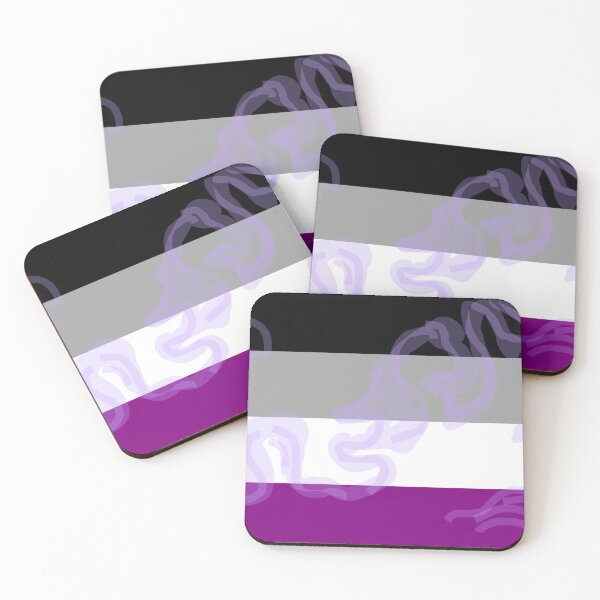 Item preview, Asexual Pride Flag Oil Spill + Jellyfish Marker Sketch designed and sold by randomvlover.