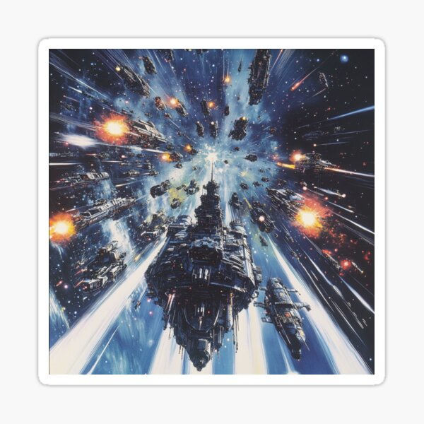 Item preview, Dawn of Hyperspace War designed and sold by LarmaOne.