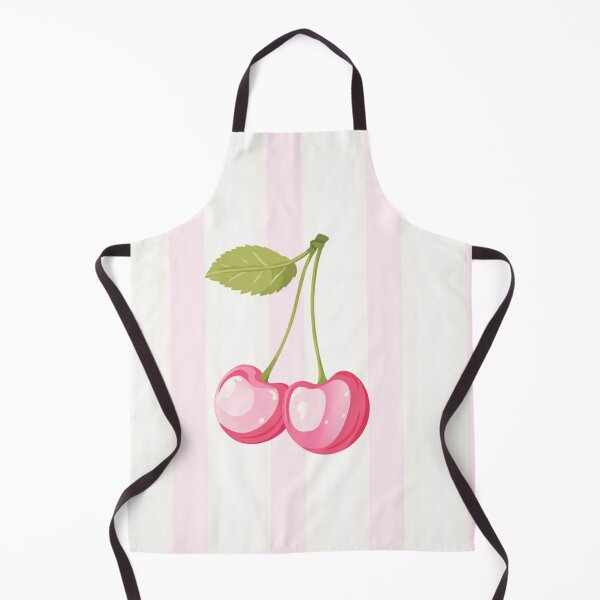 Item preview, Minimalist Retro Cherries Delight - Purple White Stripes designed and sold by UtArt.