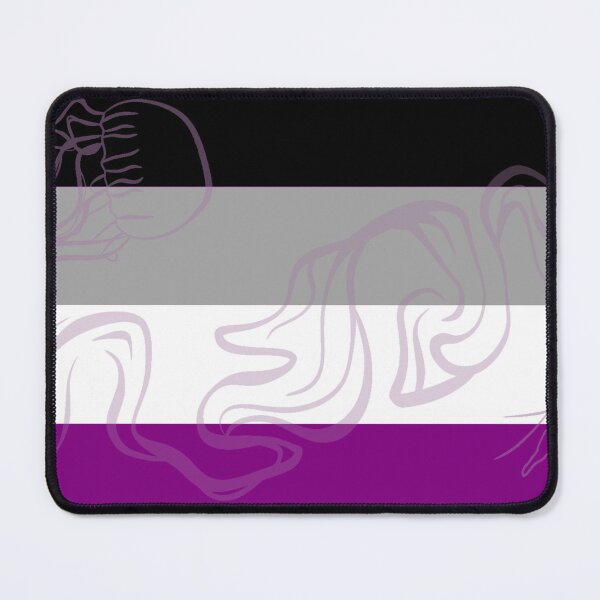 Item preview, Asexual Pride Flag Oil Spill + Jellyfish designed and sold by randomvlover.