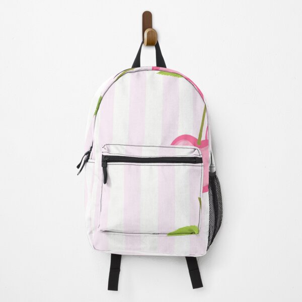 Item preview, Minimalist Retro Cherries Delight- Purple White Stripes designed and sold by UtArt.