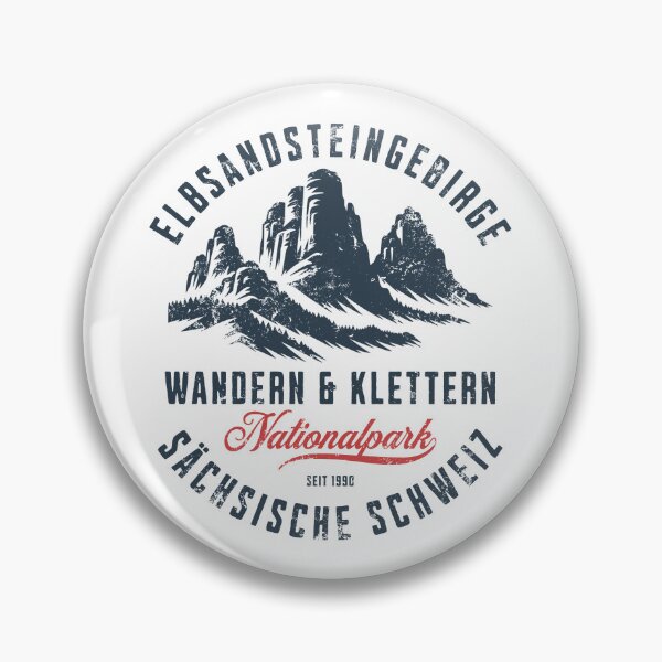 Item preview, Elbsandsteingebirge National Park Vintage Design Hiking and Climbing Saxon Switzerland Mountains designed and sold by Infinitee8hirts.