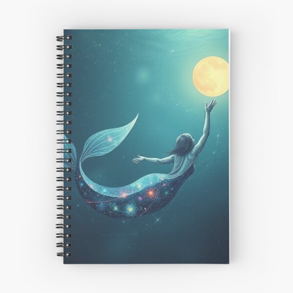 Item preview, Mermaid Under Moonlit Waters designed and sold by Farsky-Fashion.