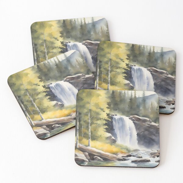 Item preview, Meditative Waterfall designed and sold by CalmnessbyChoice.