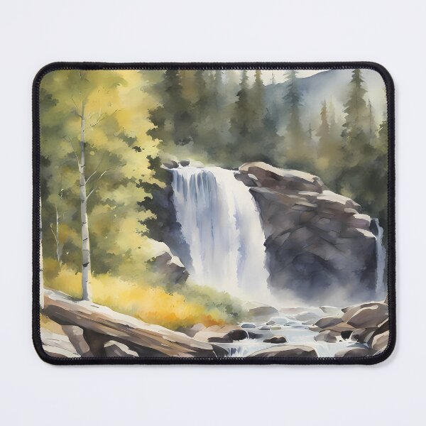 Item preview, Meditative Waterfall designed and sold by CalmnessbyChoice.