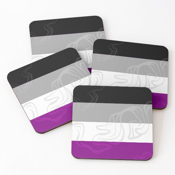 Item preview, Copy of Copy of Asexual Pride Flag Oil Spill  designed and sold by randomvlover.