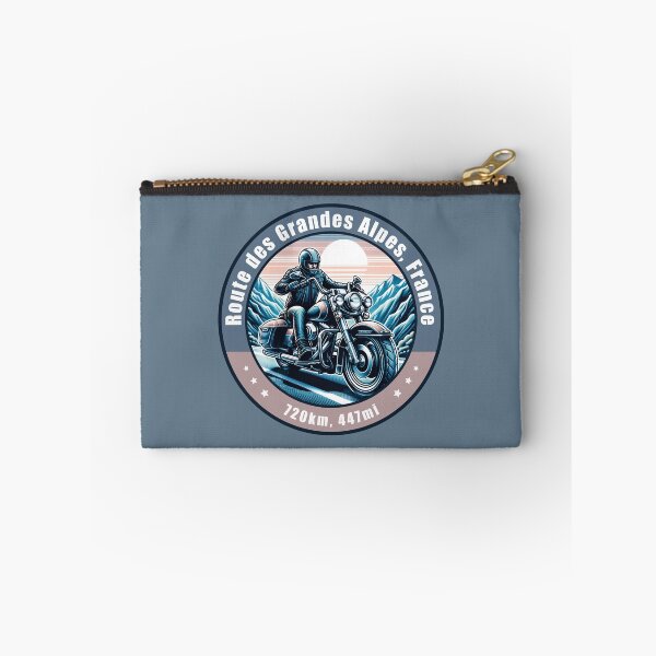 Item preview, Route des Grandes Alpes France Vintage Motorcycling Design designed and sold by CynthiaGraphics.