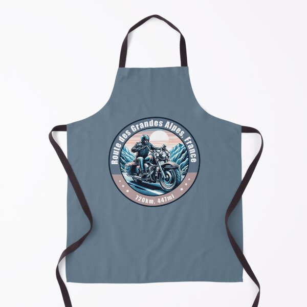Item preview, Route des Grandes Alpes France Vintage Motorcycling Design designed and sold by CynthiaGraphics.