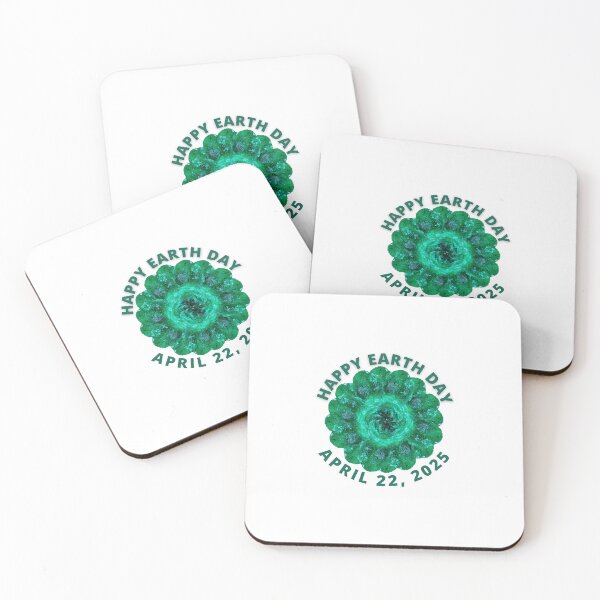 Item preview, Happy Earth Day 2025 Malachite Crystal Designs Celebrate Earth’s Vibrance designed and sold by ArtDesignTp.