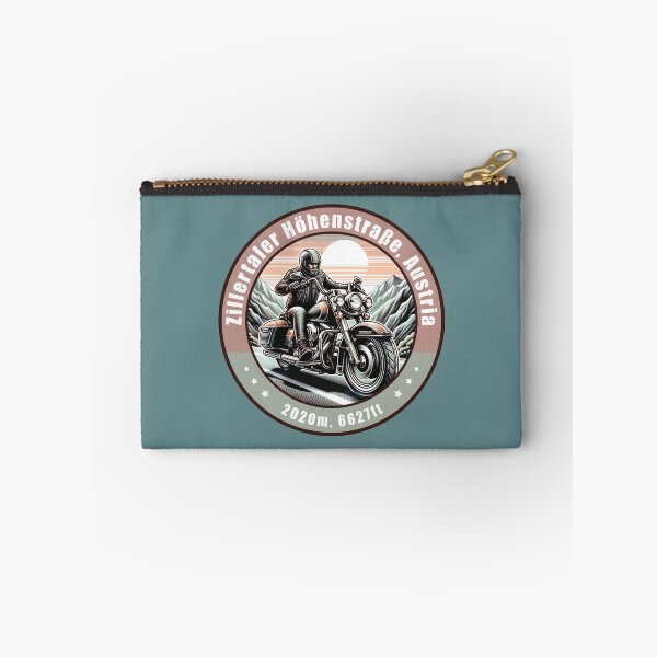Item preview, Zillertaler Hohenstrasse Austria Vintage Motorcycling Design designed and sold by CynthiaGraphics.