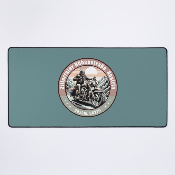 Item preview, Zillertaler Hohenstrasse Austria Vintage Motorcycling Design designed and sold by CynthiaGraphics.