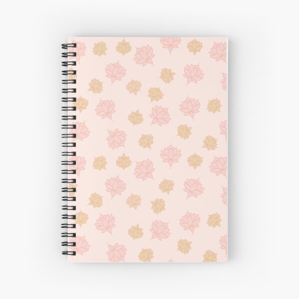 Aperçu de l'œuvre Motif de fleur de lotus sereine – Impression numérique florale élégante créée et vendue par One-Cute-Store.