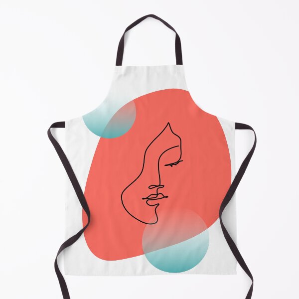Item preview, Color Block Face: Orange and Green designed and sold by 45CreativeClub.