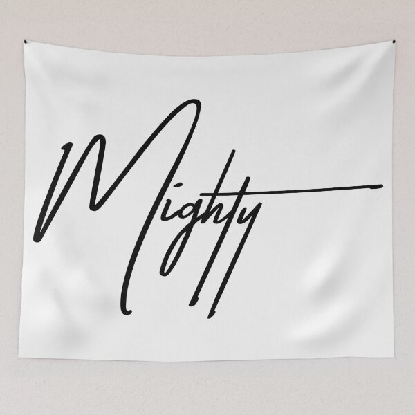 Item preview, Mighty – A Bold Statement for the Fearless designed and sold by ReggieDior.